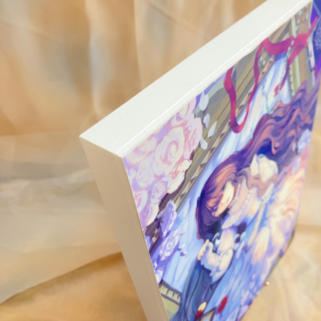 『Flame』キャンバスアート(A4サイズ)