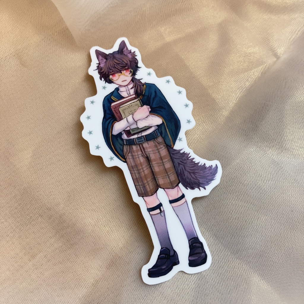 マットステッカー(白下地)