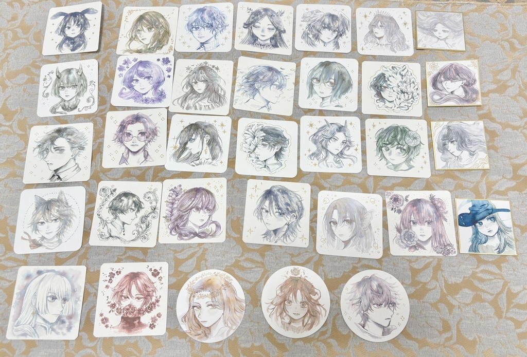 手のひらサイズドローイング