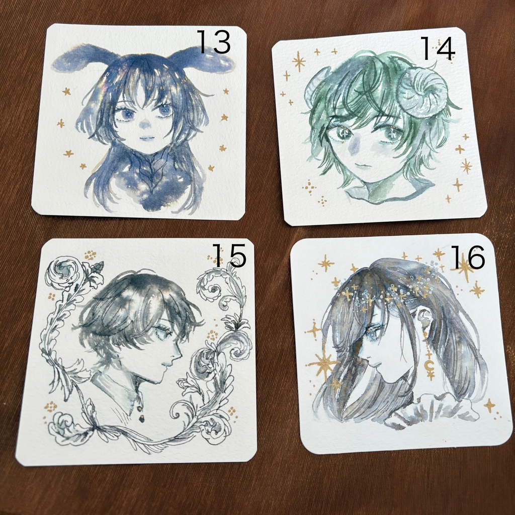 手のひらサイズドローイング