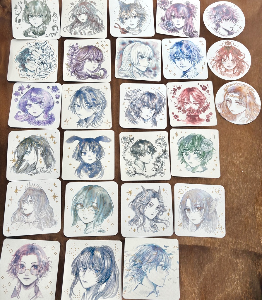 手のひらサイズドローイング