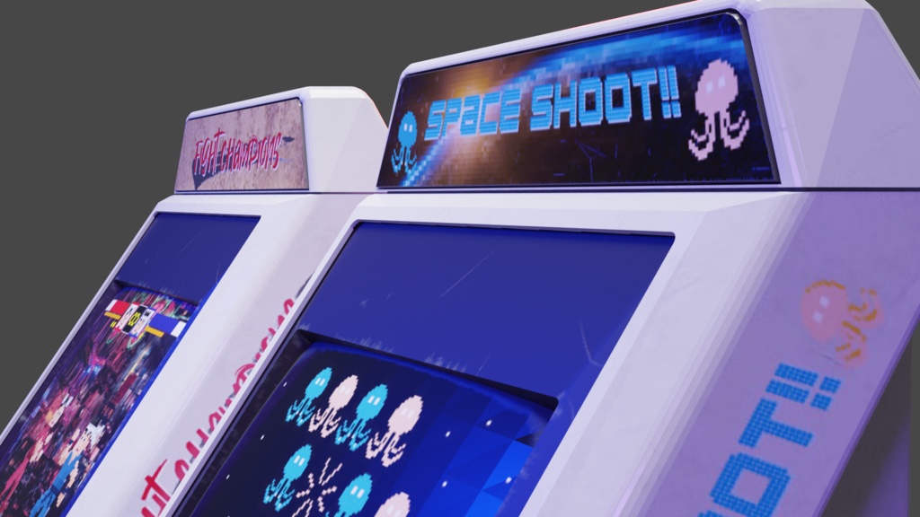 アーケードゲーム機セット