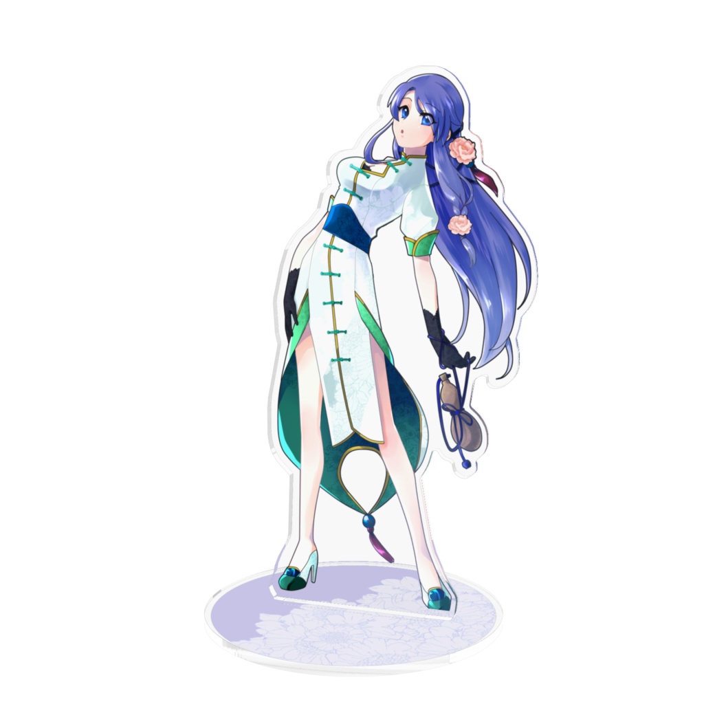 さめチャイナドレス風アクスタ160×160