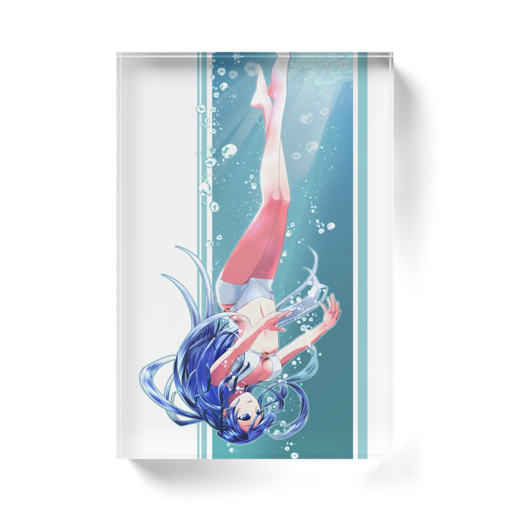 2024さめサマークリアブロック