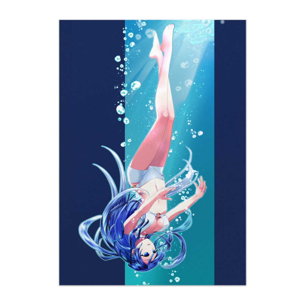 さめサマーB3サイズパネル（370 x 521mm）