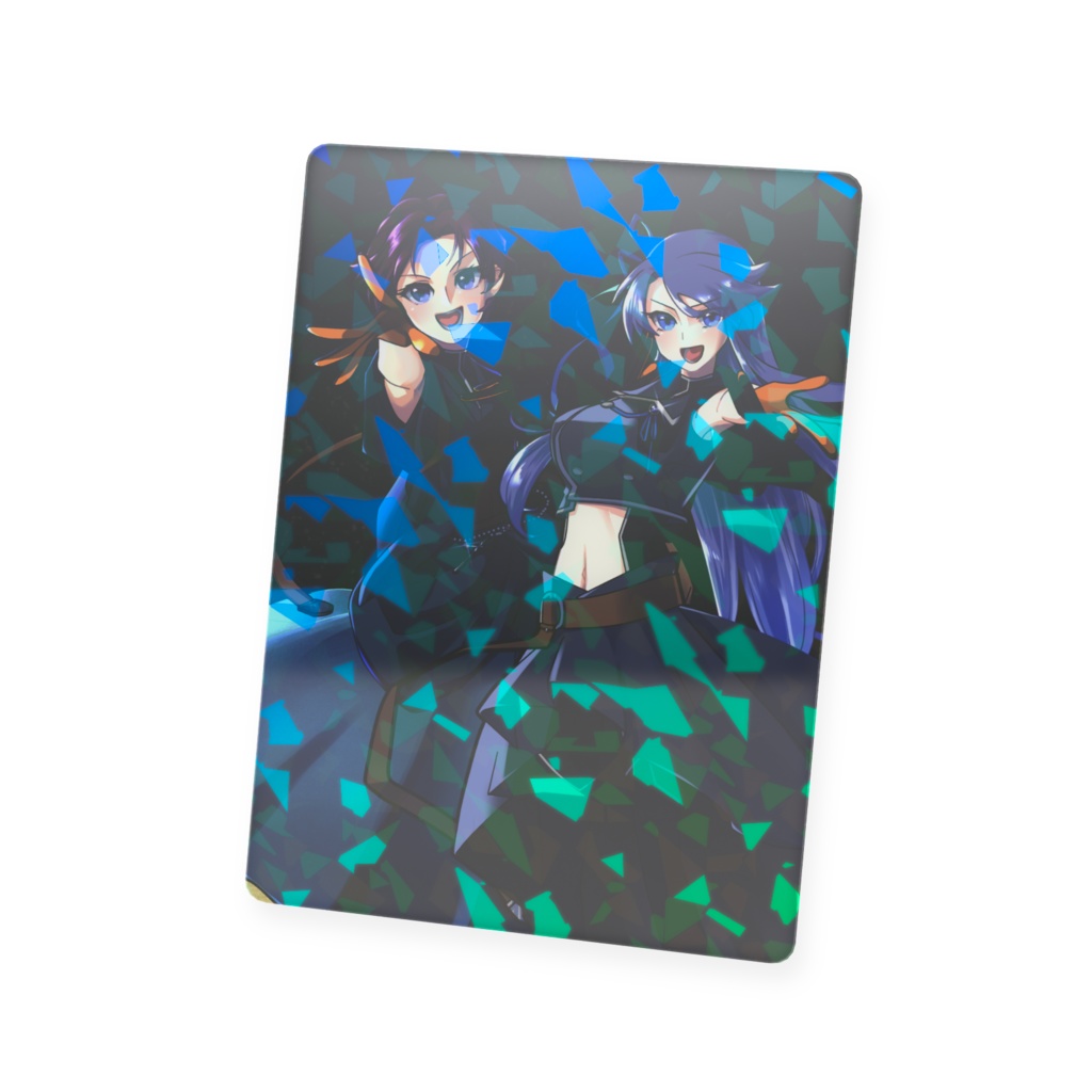 歌みたコラボ【鋼】プラスチックトレカ