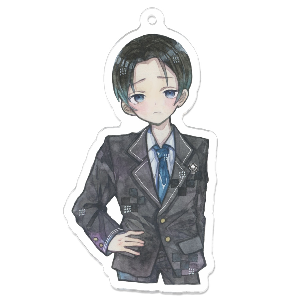 揺蕩う僕らの最終章【泡和アクリルキーホルダー】