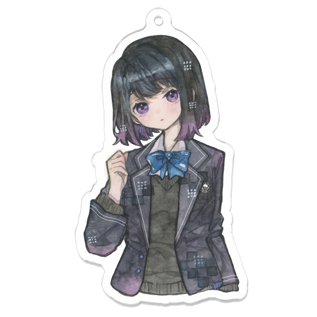 揺蕩う僕らの最終章【帆影アクリルキーホルダー】