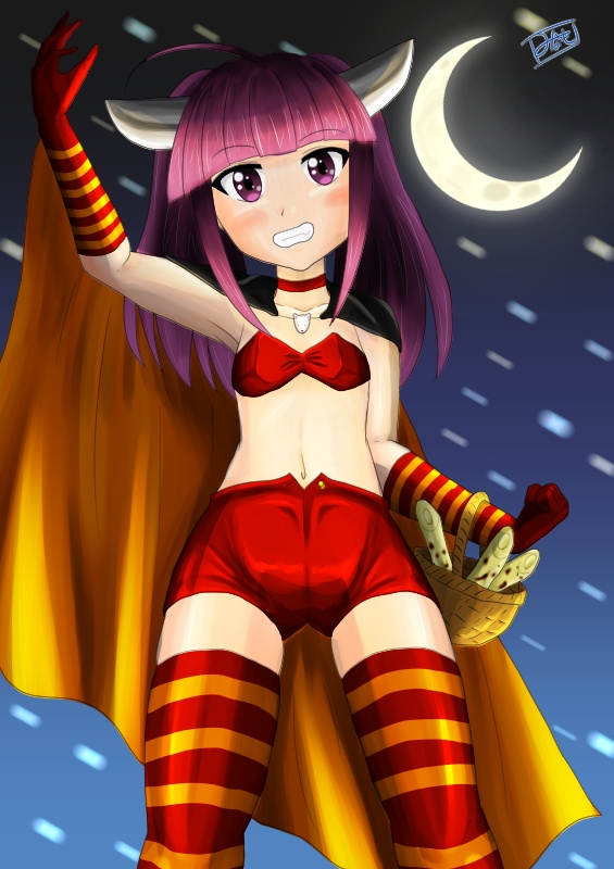 東北きりたんハロウィンイラスト