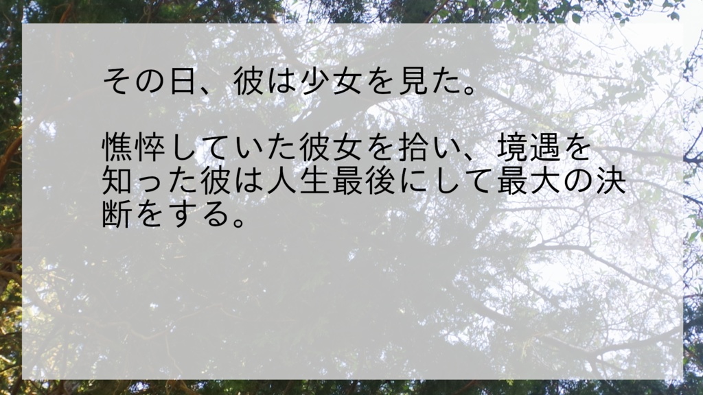 エモクロアTRPG用非公式シナリオ 「届かないはずの祈り」