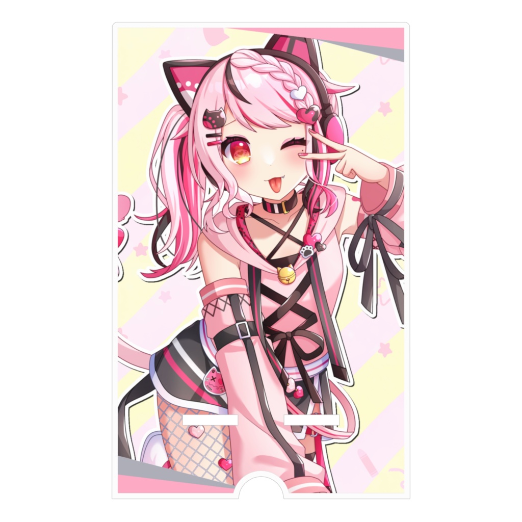 アクリルスマホスタンド