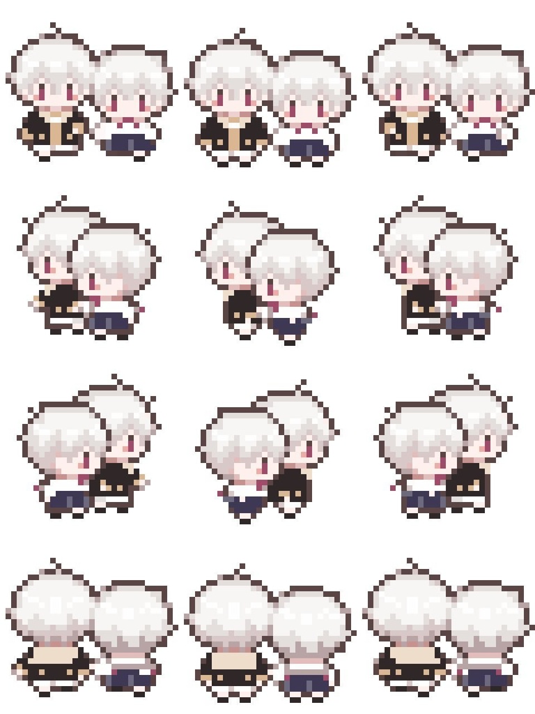 ヴェヒター兄弟ちびアバター【ピクスク用】