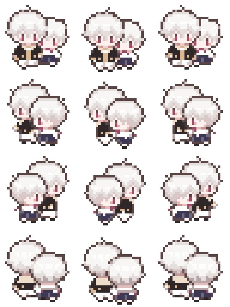 ヴェヒター兄弟ちびアバター【ピクスク用】