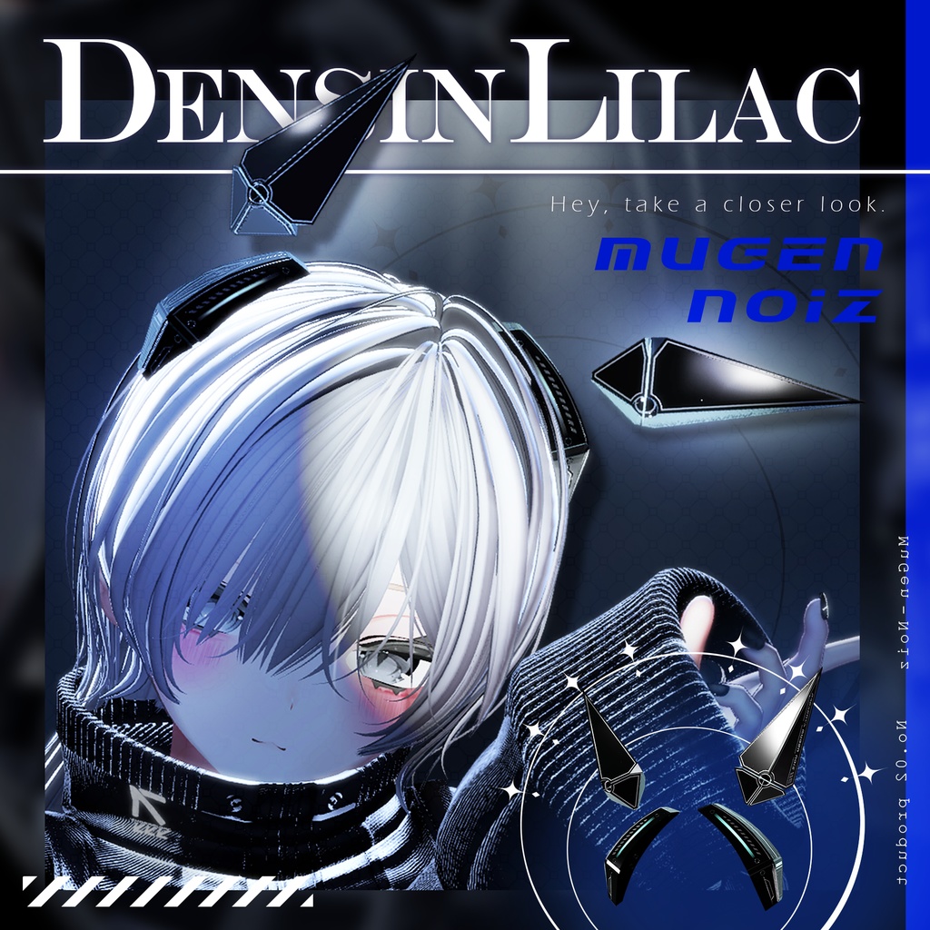 ⚡発売SALE⚡動く！テック系アクセサリー[ 電信ライラック ]