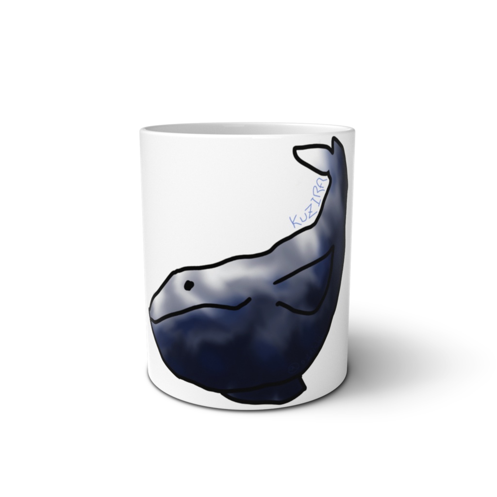 マグカップくじら