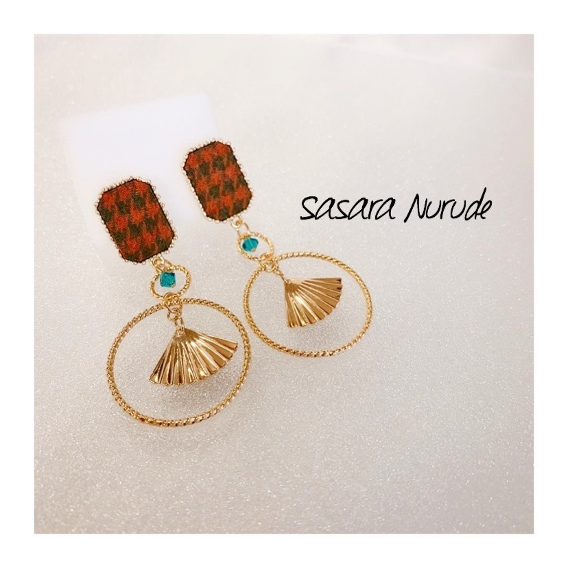白膠木簓イメージピアス/イヤリング