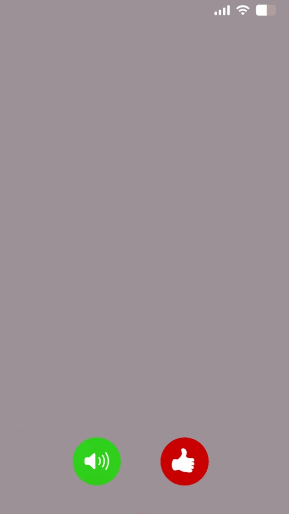 【#配信素材】通話風オーバーレイ【#縦型配信】