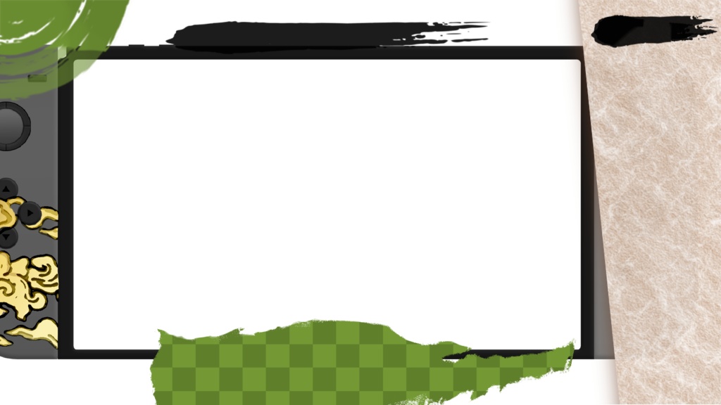 【#配信素材】和風オーバーレイ【vtuber向け】