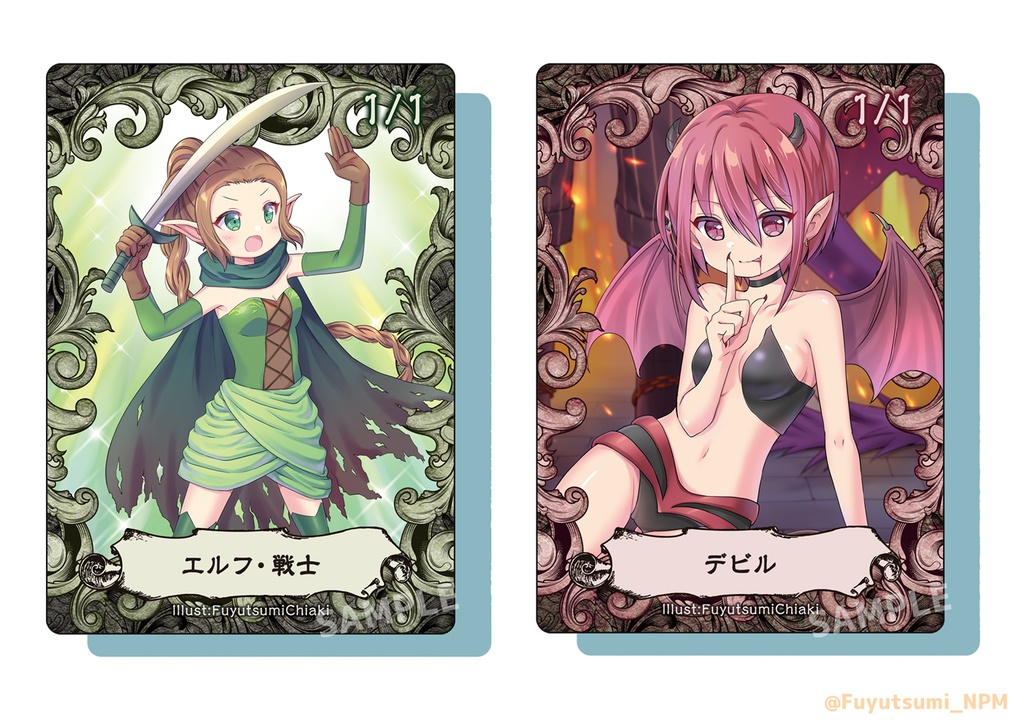 【MTG】オリジナルトークン 6種まとめ買いセット