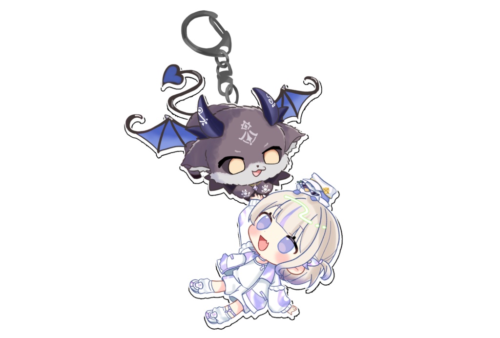 もるでちお 厚手アクリルキーホルダー