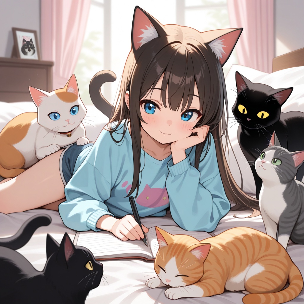 あるし屋AI画集~冬の癒しの少女達~