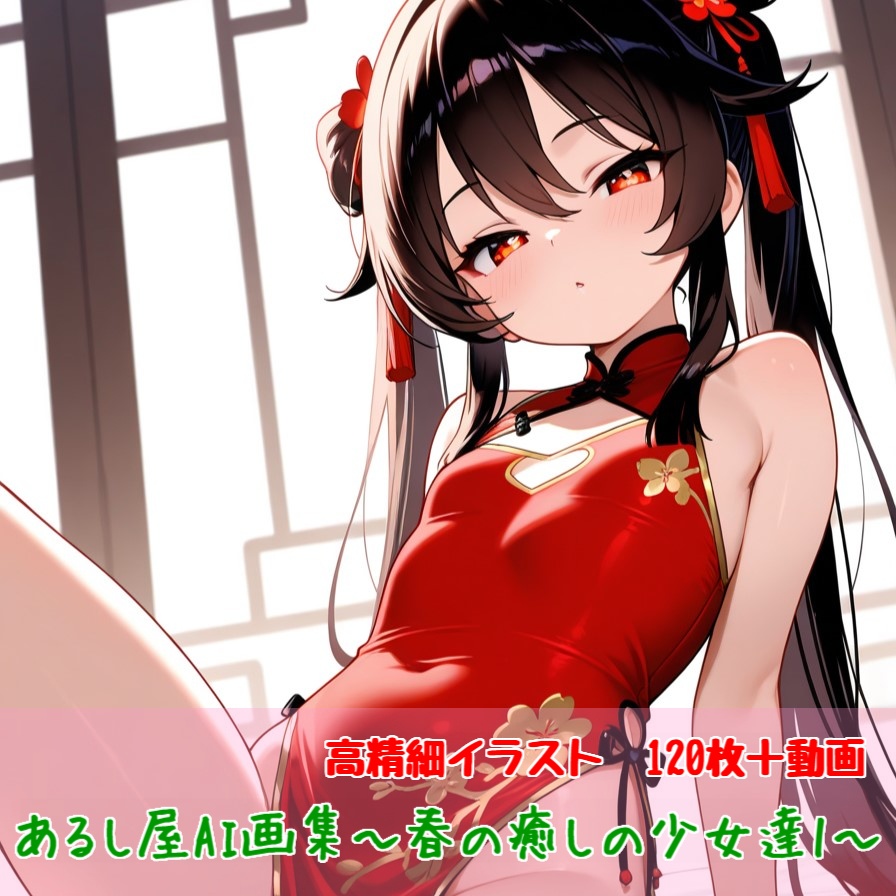 あるし屋AI画集~春の癒しの少女達1~