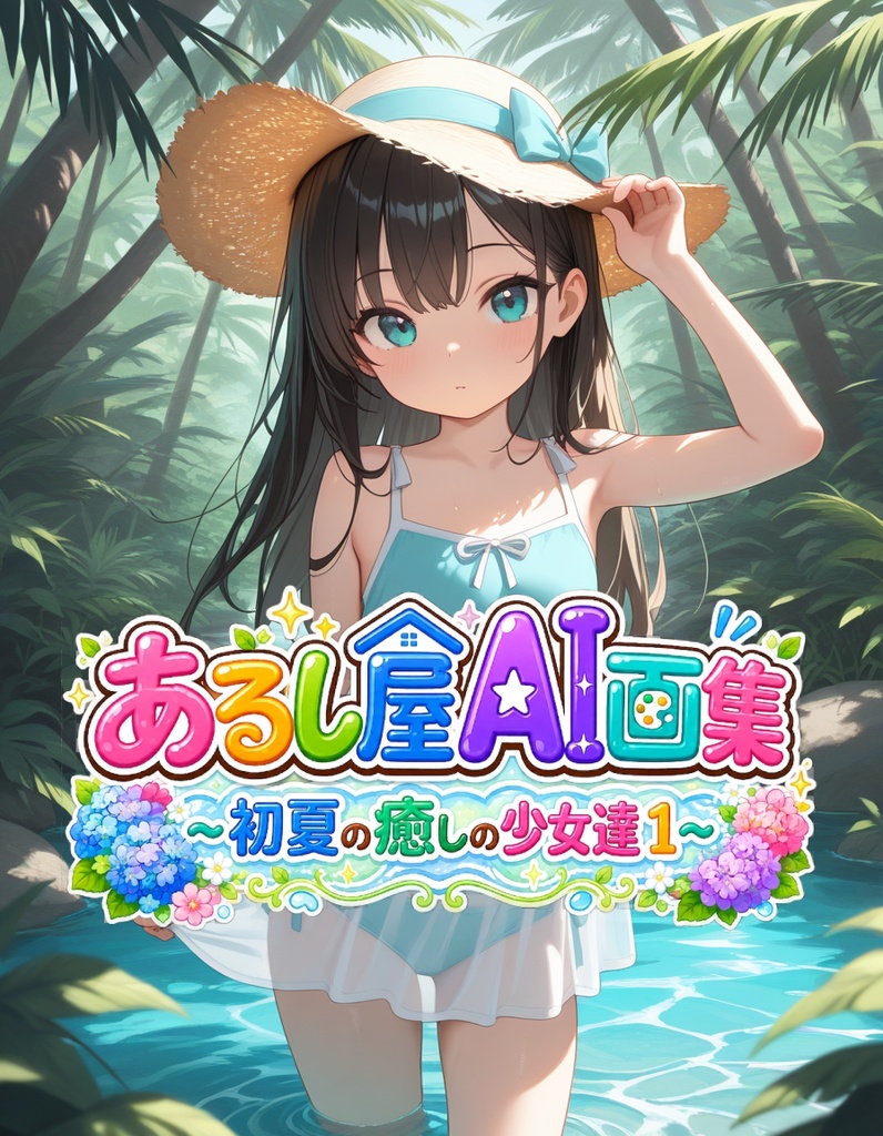 あるし屋AI画集～初夏の癒しの少女達１～
