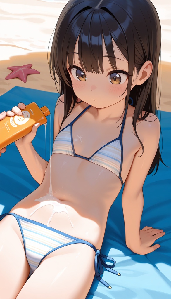 あるし屋AI画集~夏の癒しの少女達1~