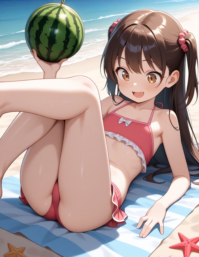 あるし屋AI画集~夏の癒しの少女達1~