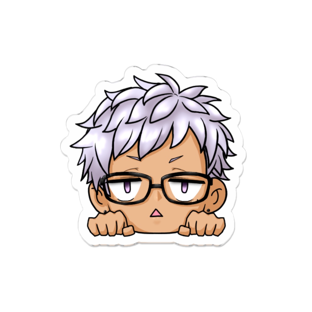 アクリルバッジ -笹木ろくまる-