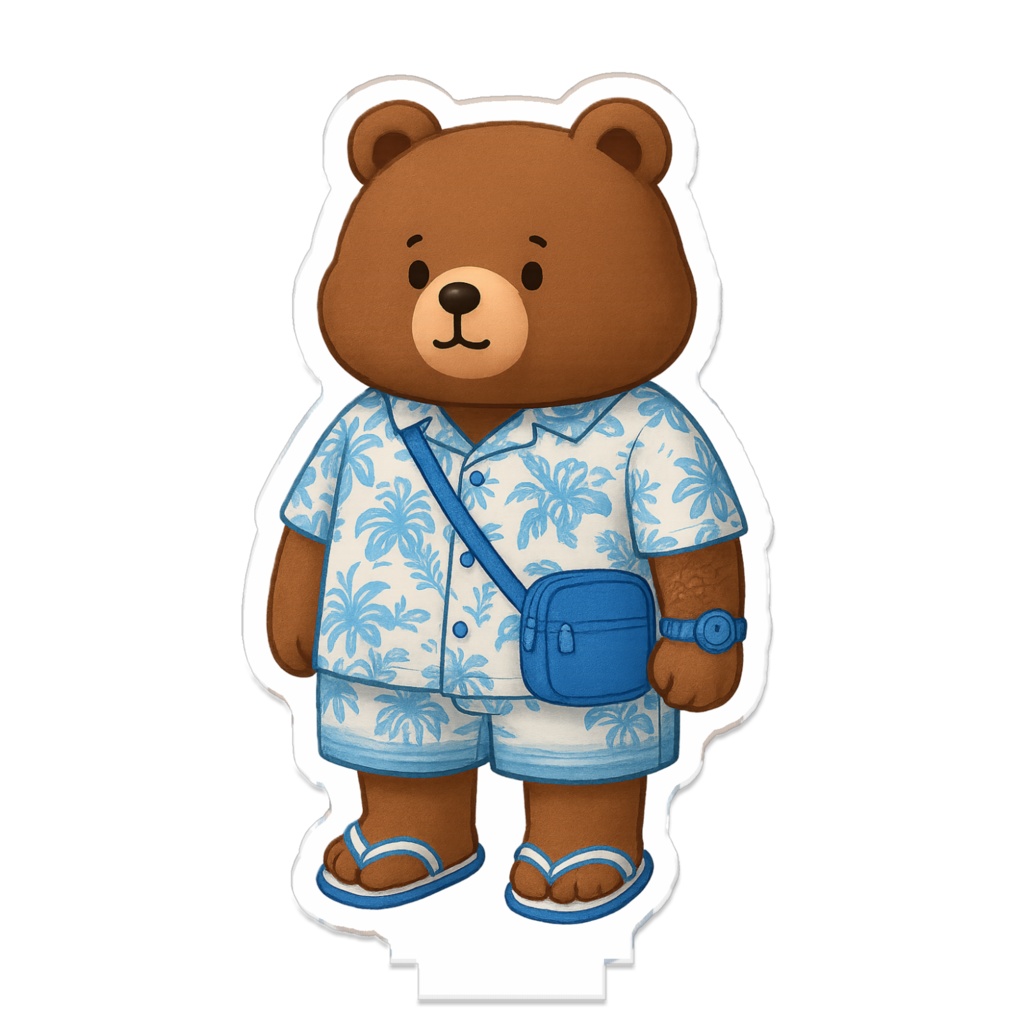 くま党一味つながるアクスタ