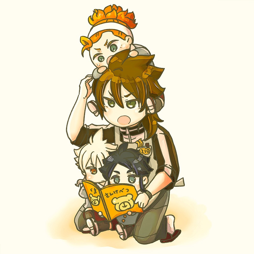 📛帝国ようちえん📛フレークシール📛24絵柄+フキダシ&ハンコシール📛