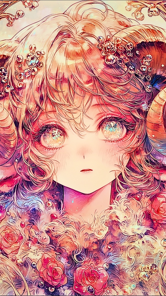 【高解像度】牡羊座の女の子②