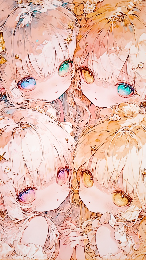【高解像度】双子座の女の子