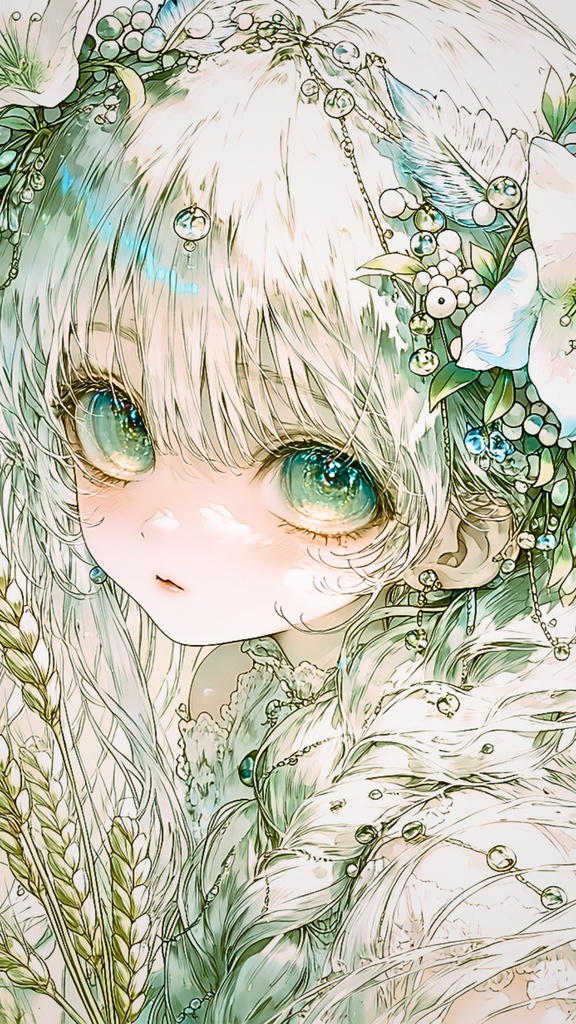 【高解像度】乙女座の女の子②