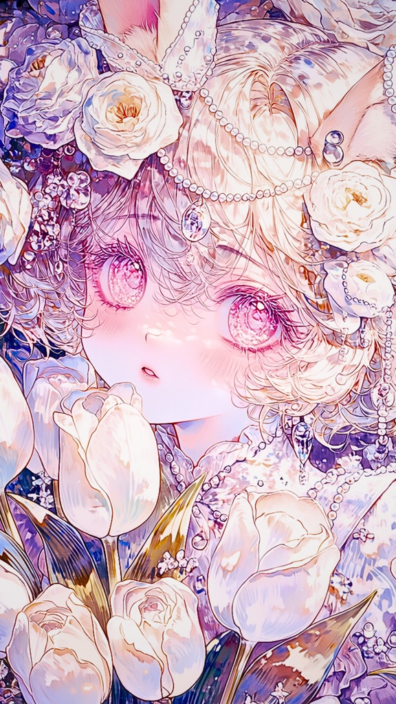 【高解像度】卯年の女の子