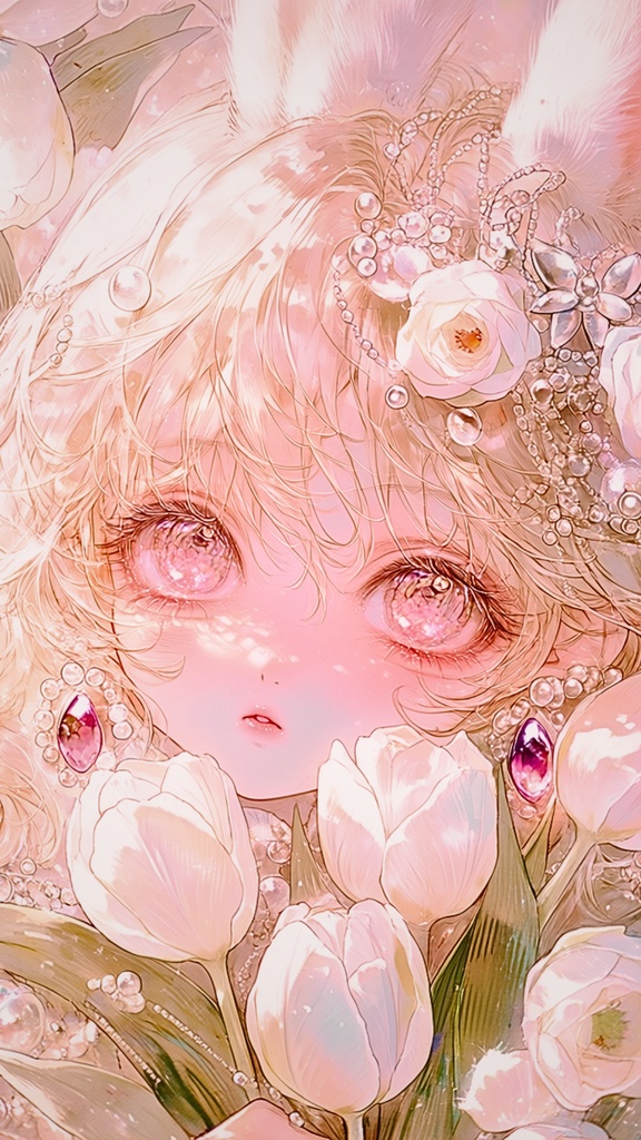 【高解像度】卯年の女の子②