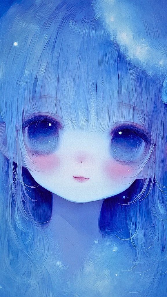 【高解像度】真っ直ぐ見つめる女の子