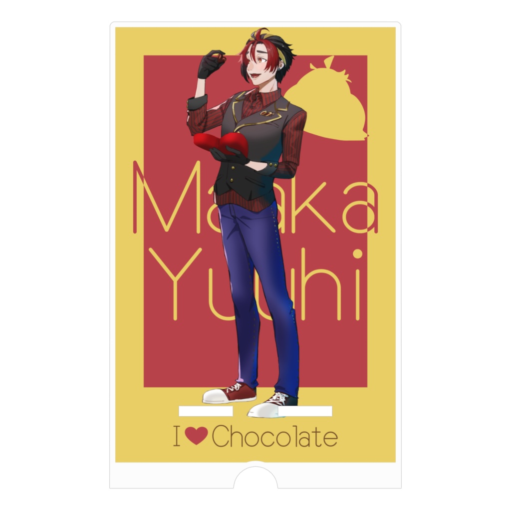 【二周年記念グッズ】I❤ちょこれーと!!! スマホスタンドVer