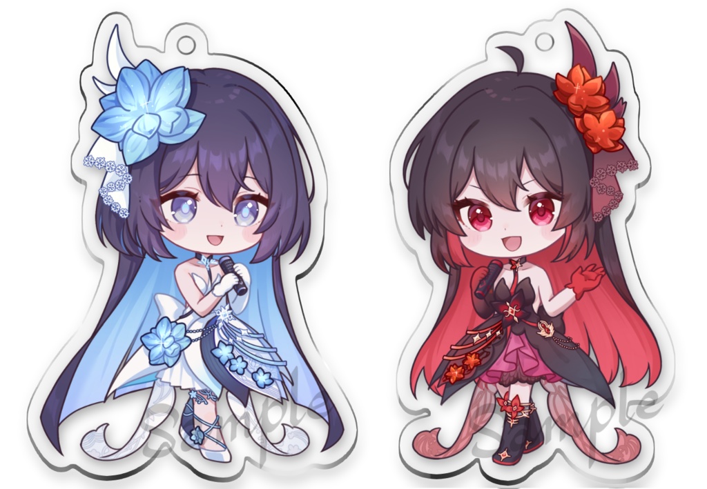 アクリルキーホルダー  ✦ ゼーレ・フェレライ(白ゼーレ)