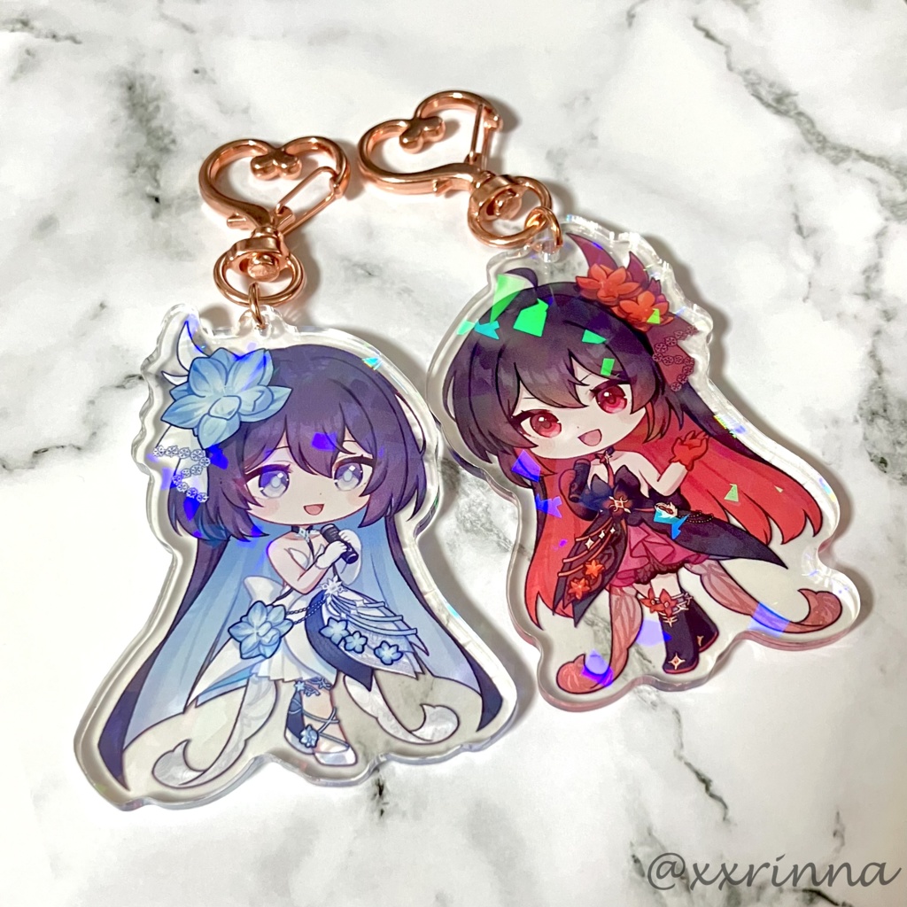 アクリルキーホルダー ✦ ゼーレ・フェレライ(黒ゼーレ)