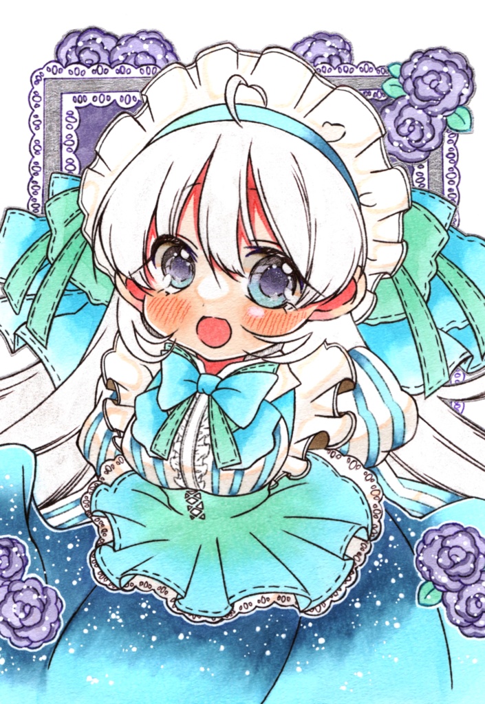 紫のバラ