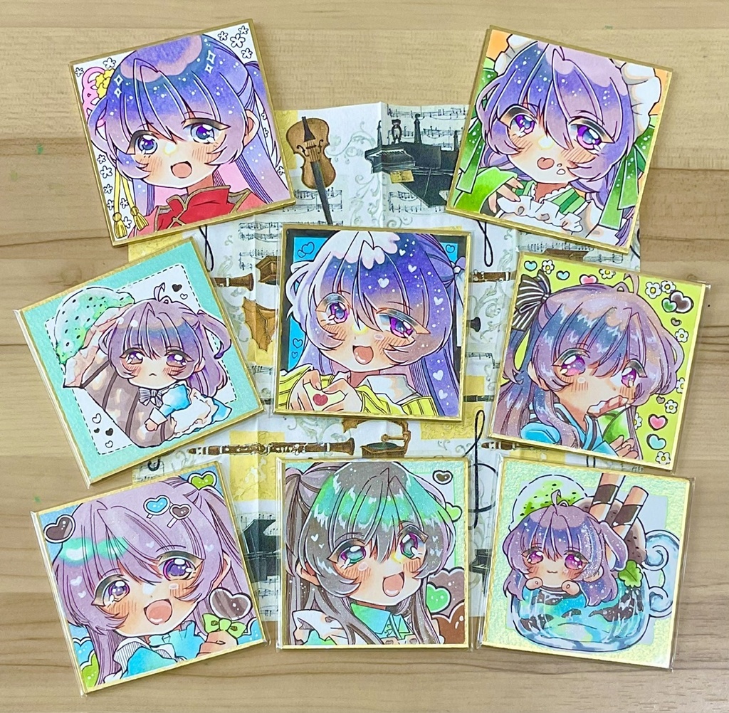 【姫色紙】紅蘭