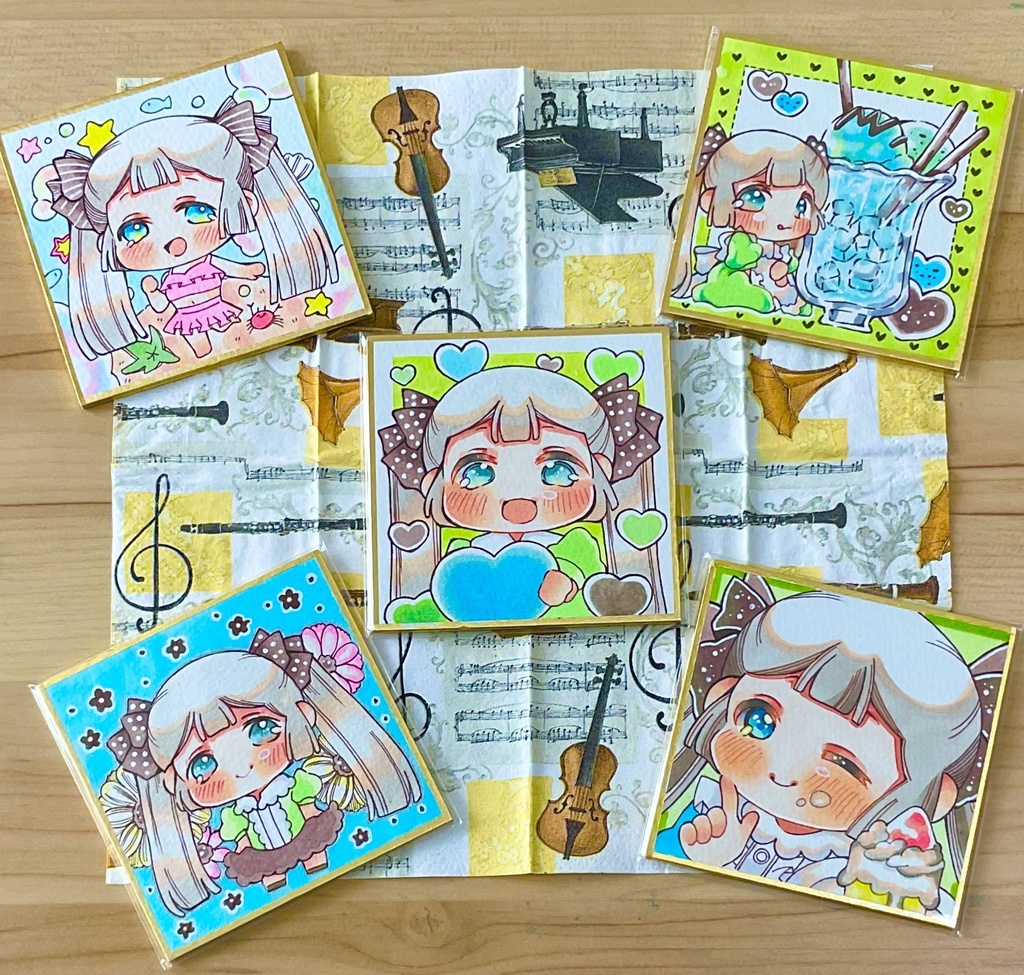 【姫色紙】みるく