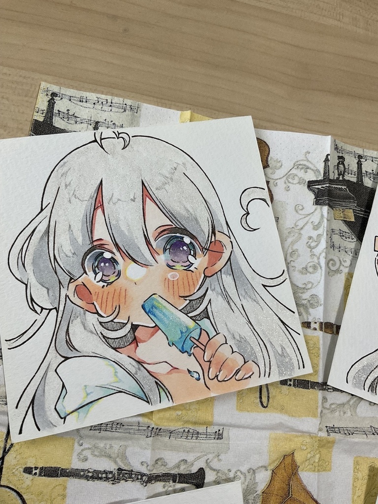 【新作】正方形原画