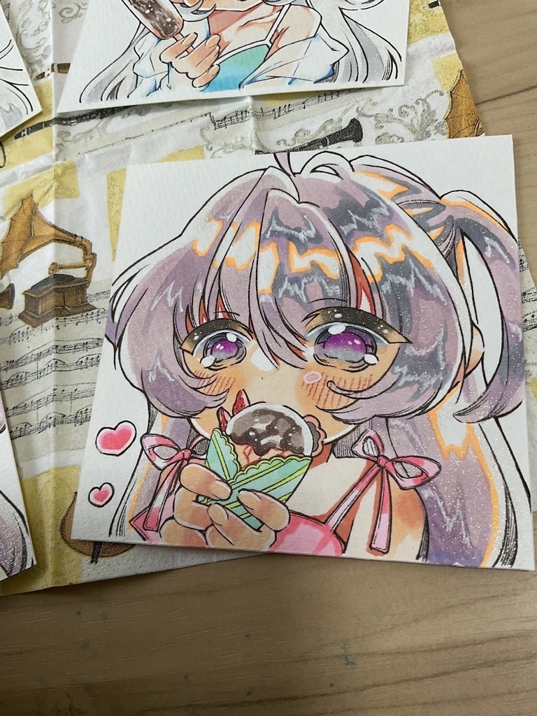 【新作】正方形原画