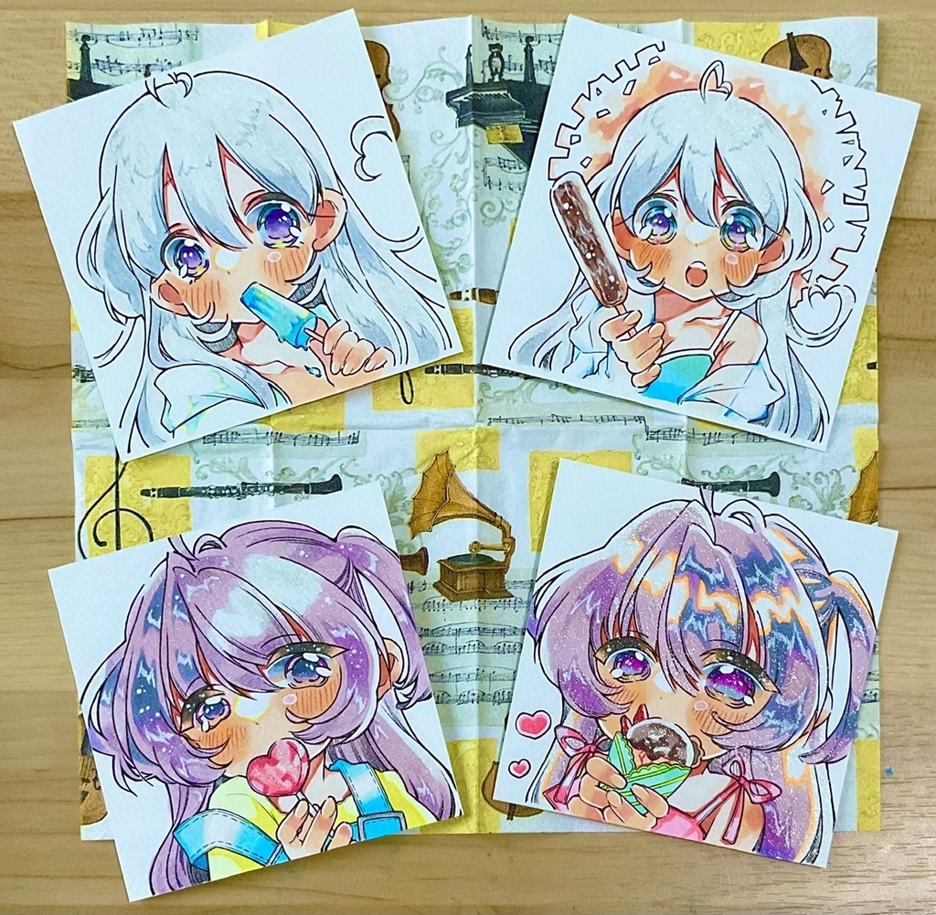【新作】正方形原画