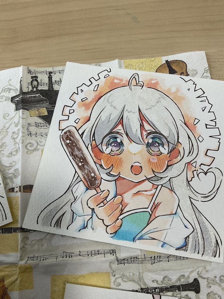 【新作】正方形原画