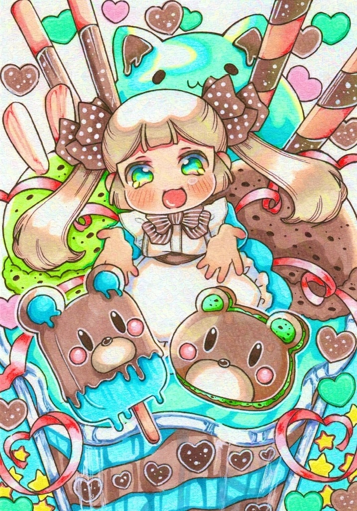 【約2Lサイズ】Mint Chocolate Summer