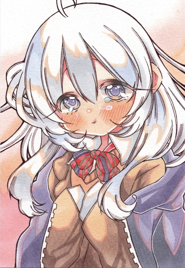 【ポスカサイズ原画】杏子　おこ